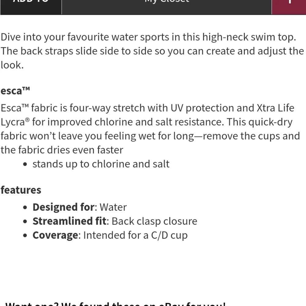 Lululemon See The Sea Swim Top - Picture 8 of 10